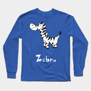 Zebra Long Sleeve T-Shirt